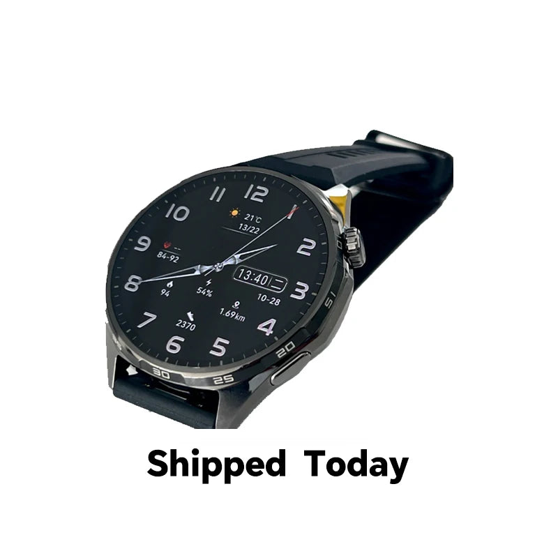 Huawei Watch Gt 6 Pro 46mm Smartwatch, 1.47 Inch Amoled Display, Gps, Bluetooth Calling Support with Ios, Android, Global Version