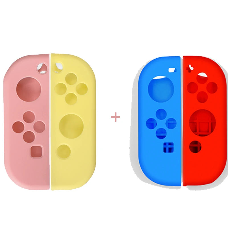 Funda de silicona para el Joycon de Switch, funda protectora para el controlador de NS Switch, accesorios de repuesto para Nintendo Switch OLED, funda OLED.