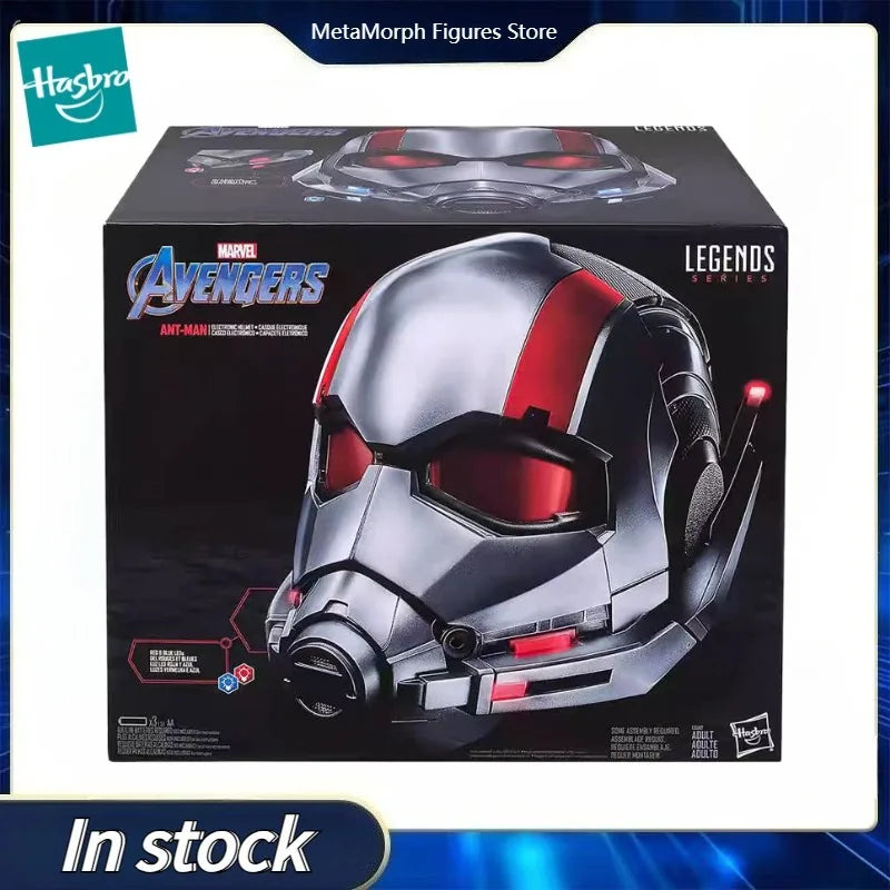 Casco de Ant-Man a escala 1:1 de la serie Marvel Legends de Hasbro, figura de colección, juguete, regalo