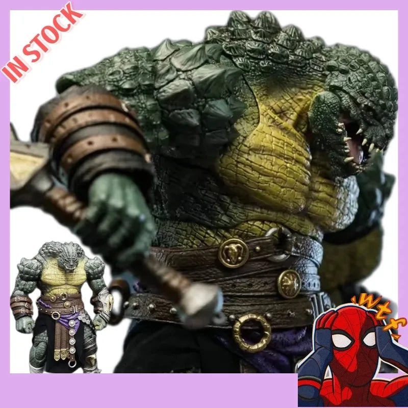 EN STOCK XesRay Studio Combatientes Pelean por la Gloria Wave7 Tukhoris Crocodile Man Krimharth Branthoc Escala 1/12 Totalmente Articulado