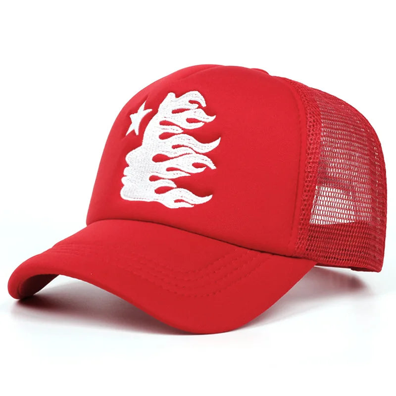 Gorras de béisbol con bordado de letras nuevas, unisex, estilo hip hop, transpirables, versátiles, para el sol, estilo callejero, tipo camionero