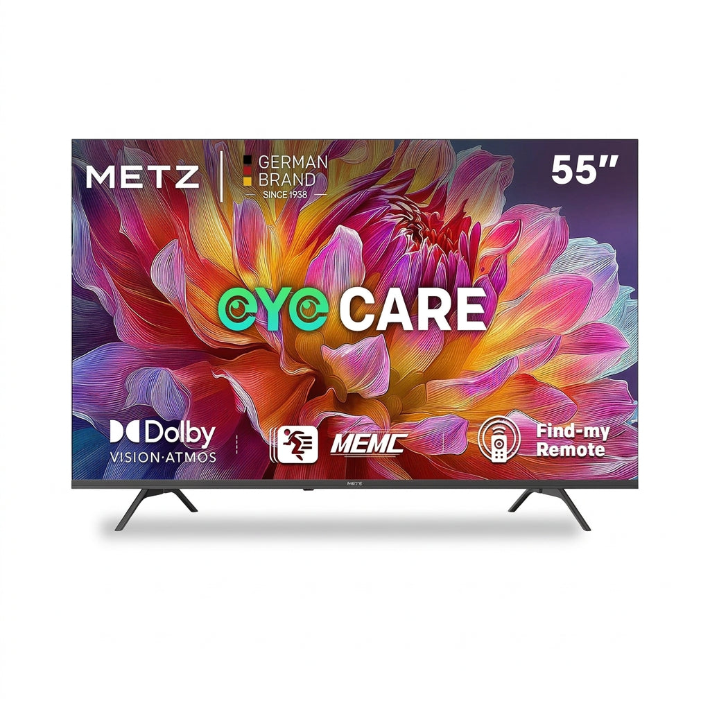 Metz TV 43 55 Inch 4K UHD Smart LED TV Google TV HDR 10 MEMC Dolby Audio Google Cast Voice Control Tuner 43MUF7000Z 55MUF7000Z
