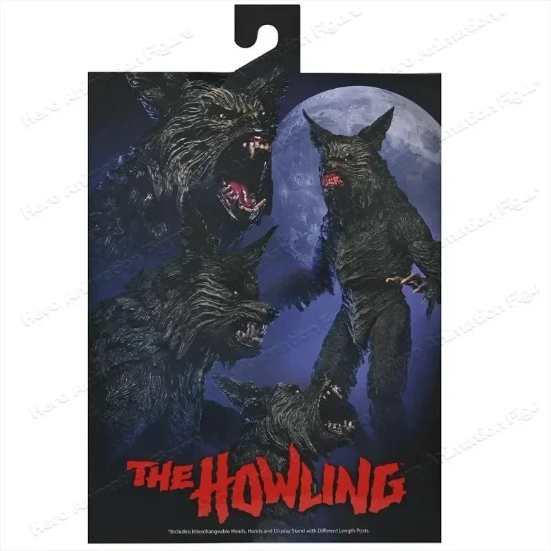En stock: Figura de acción NECA 05100 The Howling Ultimate Werewolf, escala 7 pulgadas