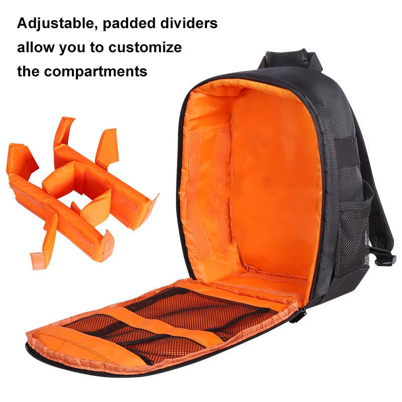 Mochila para cámara DSLR, bolsa de fotografía profesional, maleta impermeable para portátil, bolsa para lentes, estuche multifuncional para Nikon y Canon