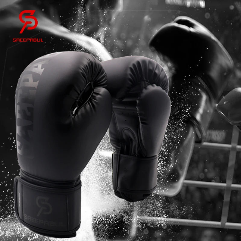 Guantes De boxeo 8 10 12 14 16OZ Muay Thai Guantes De Boxeo Sanda lucha libre MMA Kick Guantes De entrenamiento De boxeo mitones para hombres y mujeres