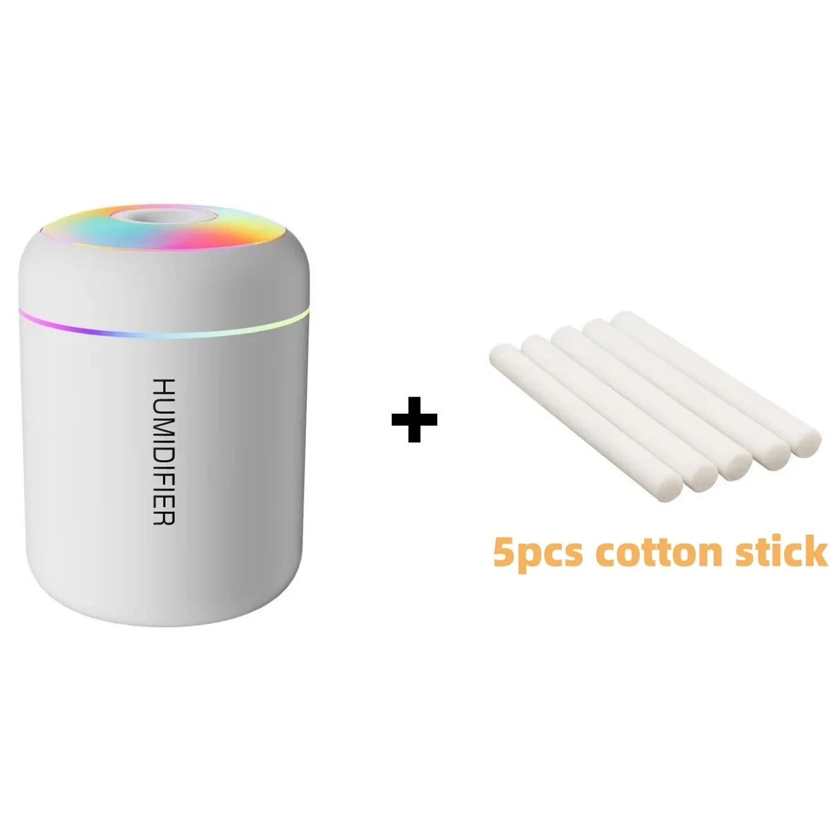 Mini humidificador de aire de 180ML, difusor de Aroma eléctrico USB, purificador de aceites esenciales, generador de niebla de aromaterapia, luces para coche, hogar y dormitorio