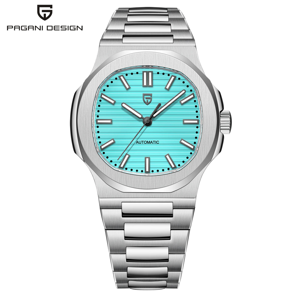 PAGANI DESIGN 2025 New Men's Watches Luxury Automatic Watch For Men Mechanical 40MM WristWatch Stainless Steel AR Sapphire glass