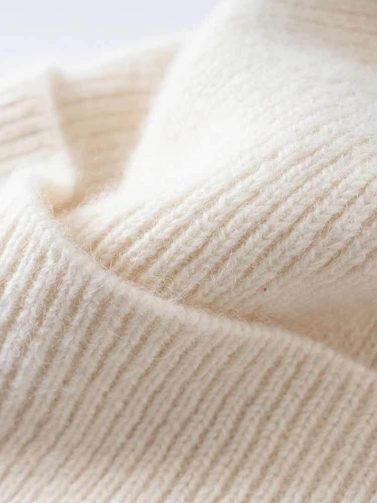 SHELTER BEANIE Gorro con Orejeras 90% Alpaca Fina 10% Cachemira, Calentador de Orejas de Lujo Sin Teñir, Gorro Tejido de Lujo, Calentador de Orejas de Puesta Rápida