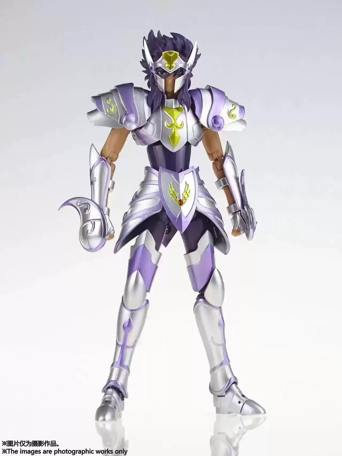 Figura de acción de los Caballeros del Zodiaco, Silver Knights, de CS Model Saint Seiya Myth Cloth EX: Centauro Babel/Arachne/Dante/Capella/Asterion
