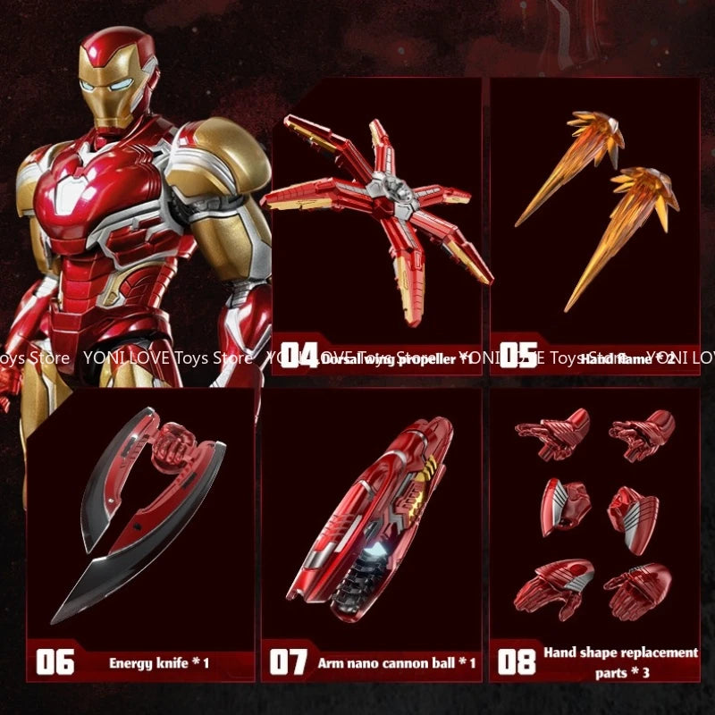 Bloques de Construcción BLOKEES, Héroes de Marvel, Clase Campeón, Capitán América, Iron Man MK85, Thor, Juguetes de Ensamblaje, Modelo, Adornos, Regalo