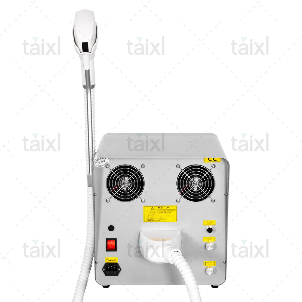 Máquina de Depilación Láser de Diodo 808nm Ice Platinum de 4500W, Depiladora Permanente e Indolora para Cuerpo, Rostro y Axilas con Cabezal de Enfriamiento
