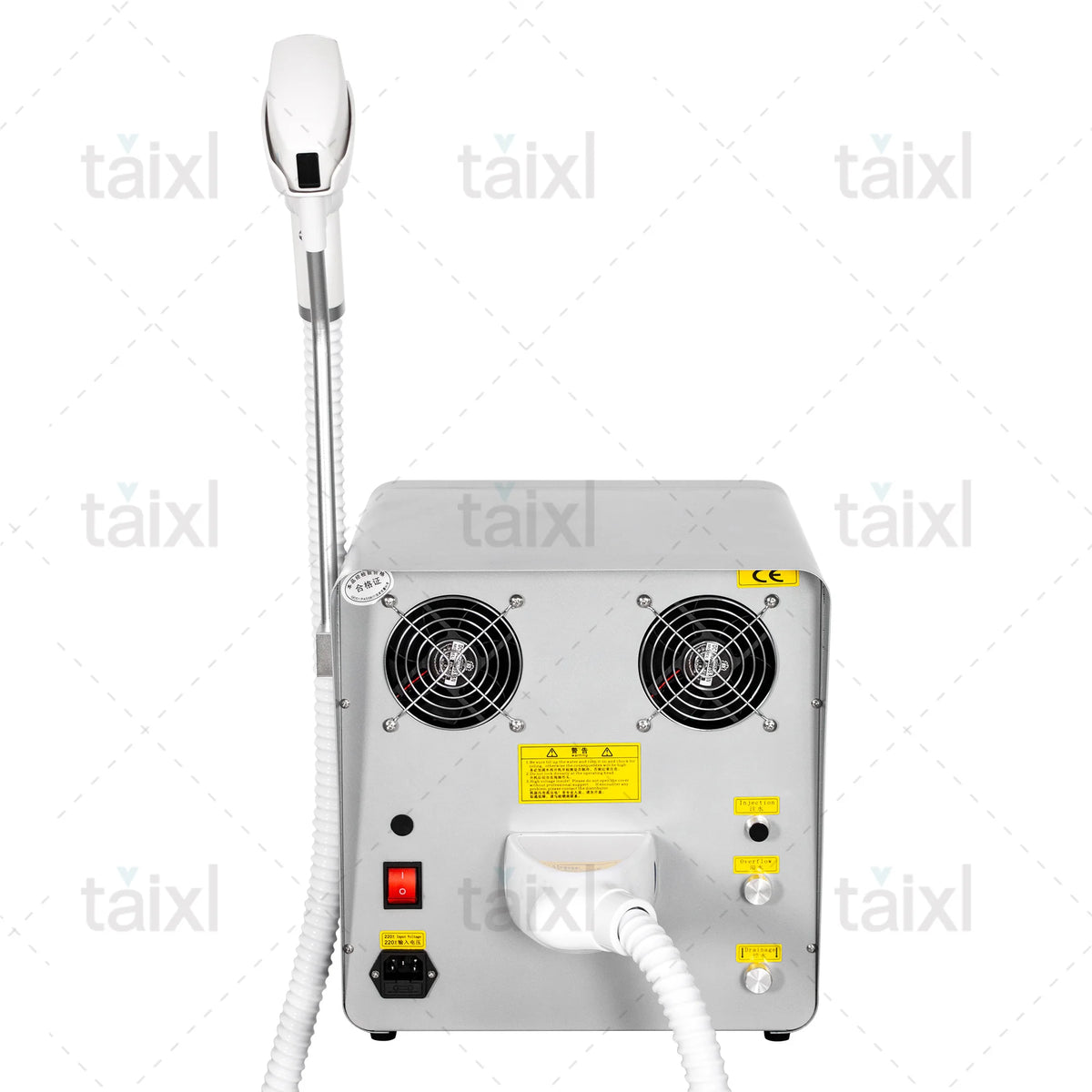 Máquina de Depilación Láser de Diodo 808nm Ice Platinum de 4500W, Depiladora Permanente e Indolora para Cuerpo, Rostro y Axilas con Cabezal de Enfriamiento