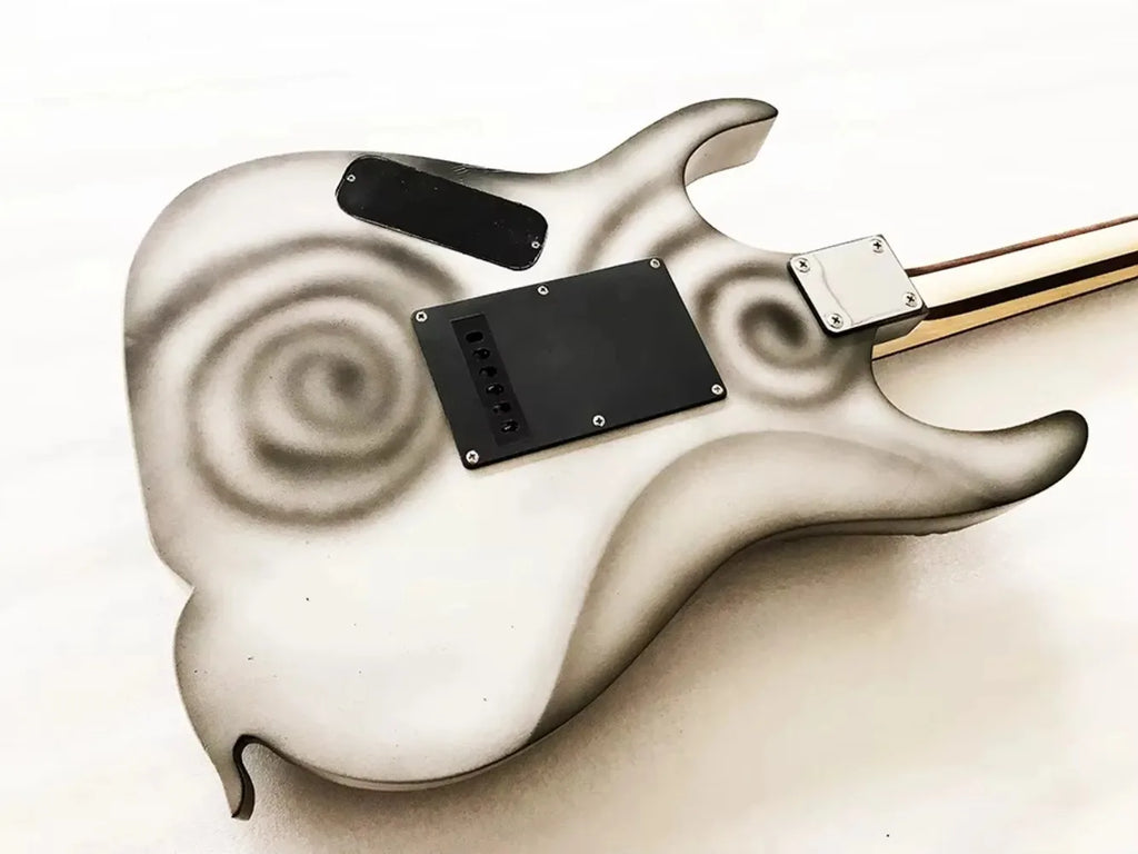 Guitarras eléctricas talladas grabadas a mano vendedoras calientes de alta calidad
