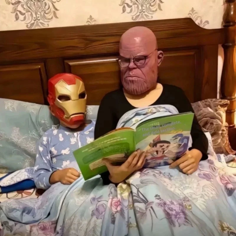 Máscara original de Hulk de Marvel, escala 1/1, para usar en disfraces de cosplay, fiestas de superhéroes, juegos de rol, Halloween, Navidad, regalo y decoración para los fans.
