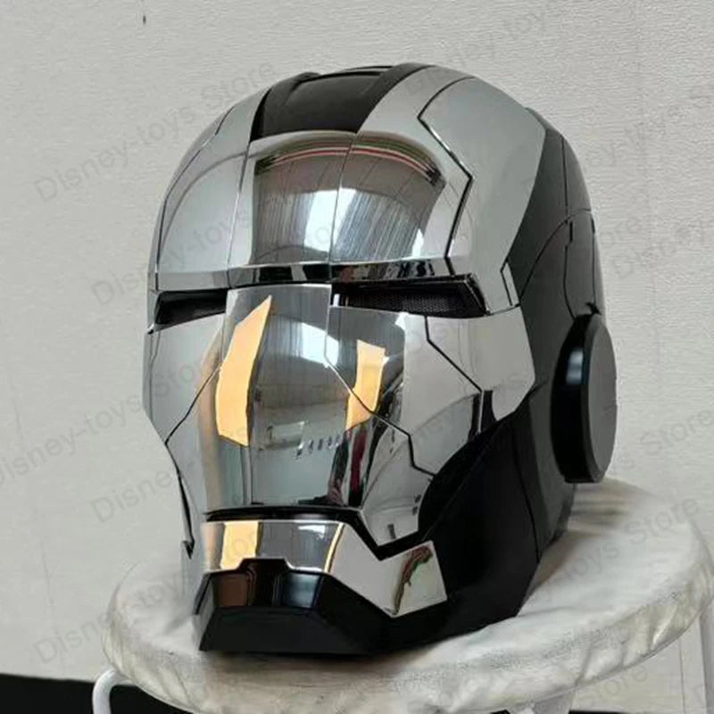 Nuevo Casco de Iron Man Mk50 Mk5 Mk17 con Control por Voz y Luces, Modelo de Juguete para Adultos, Tecnología Vestible, Regalo