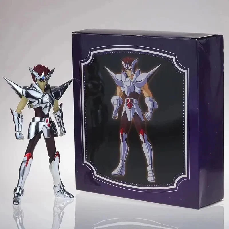Figura de acción CS Model Saint Seiya Myth Cloth EX Crow Jamian, Centaurus Babel, Auriga Capella, Caballeros del Zodiaco de Plata I