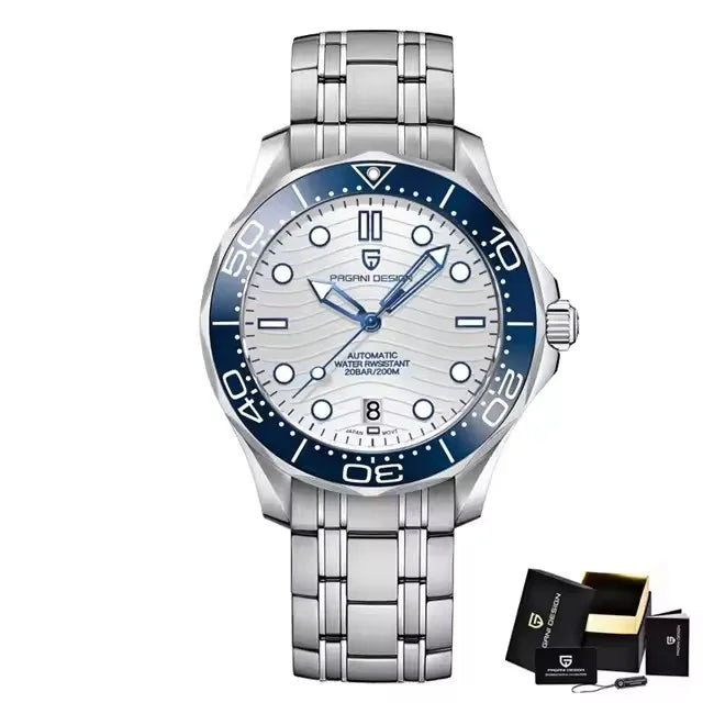 Reloj mecánico para hombre PAGANI DESIGN 2026, reloj de pulsera automático para hombre, movimiento japonés MIYOTA, resistente al agua 20Bar, modelo 1685