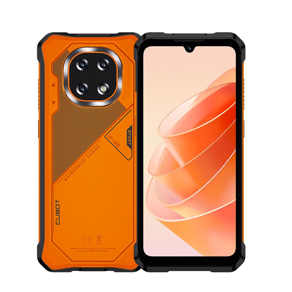 Cubot KingKong ES 5 Rugged Smartphone Android 16,6GB+128GB, 6.88" 120Hz Display, 7000mAh Battery, IP69K Waterproof, 64MP+16MP Camera, NFC, Fingerprint Face ID, SCT620 Octa-core Tough Outdoor Mobile Phone