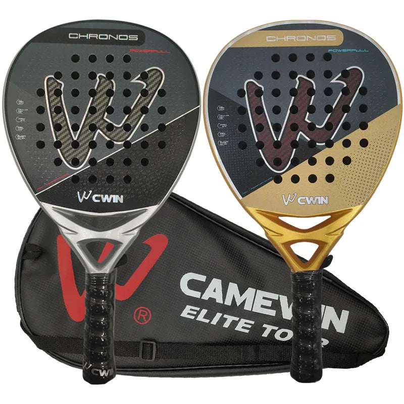 La nueva raqueta de Padel de fibra de Kevlar, raqueta de Padel de EVA con núcleo de espuma viscoelástica elástica, raqueta de tenis, raqueta de Padel de fibra de Kevlar CAMEWIN