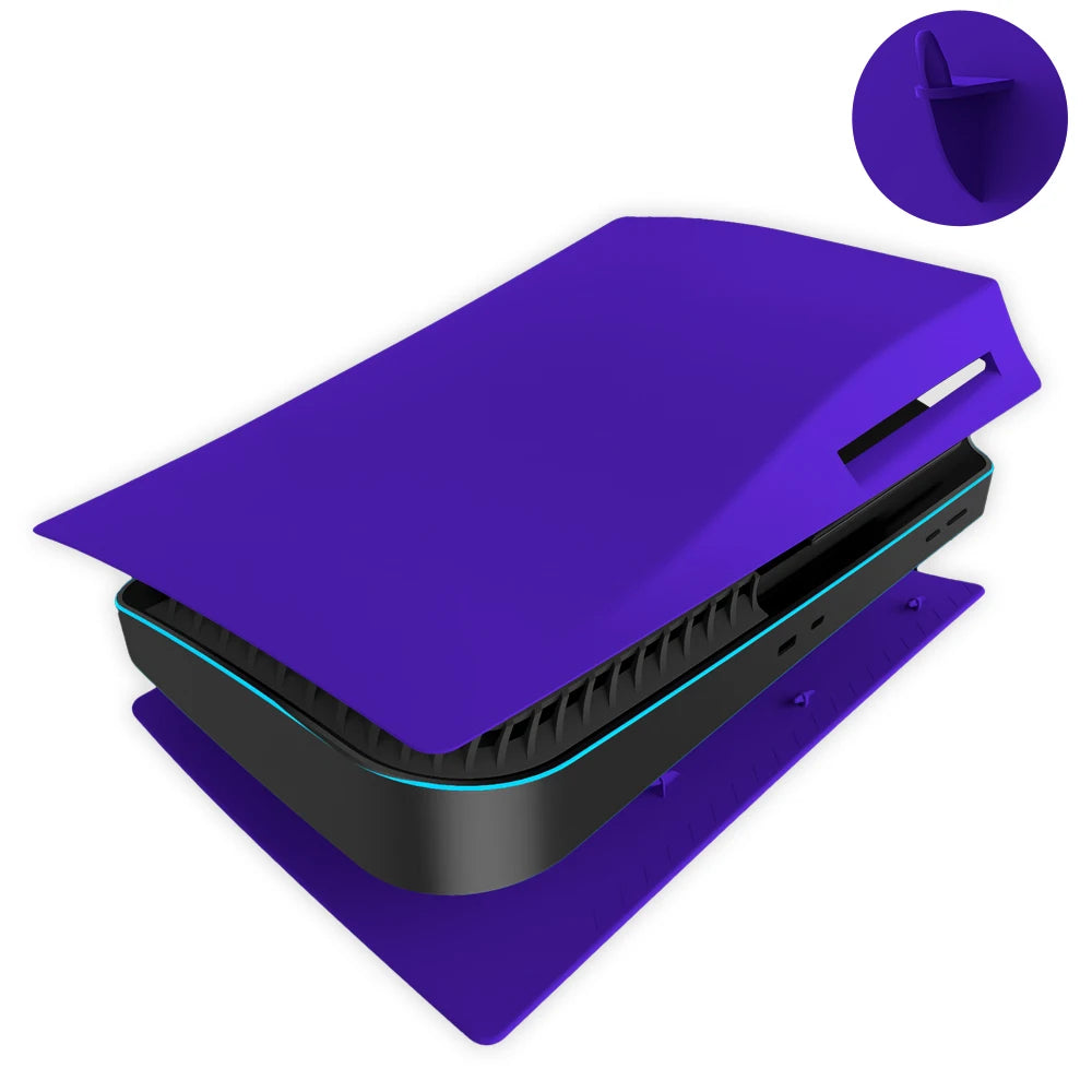 Cubierta de consola compatible con PS5 Edición Disco, carcasa de repuesto para PlayStation 5