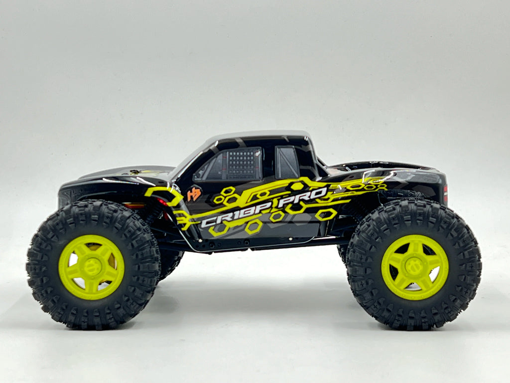 Juguetes en Stock en EE. UU. para Niños, Coche Todoterreno RC 1/18 2.4G RTR CR18P PRO 4WD, Vehículo de Control Remoto con Motor sin Escobillas y ESC, Regalos