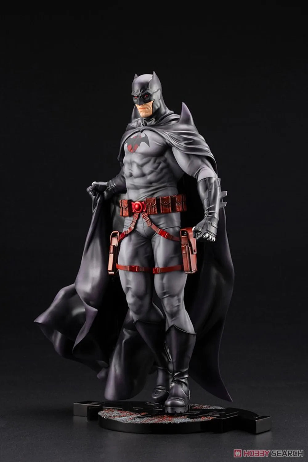 En existencia, figura de acción coleccionable de superhéroe 100% original de Kotobukiya DC Comics Flashpoint Batman Thomas Wayne, modelo de juguete