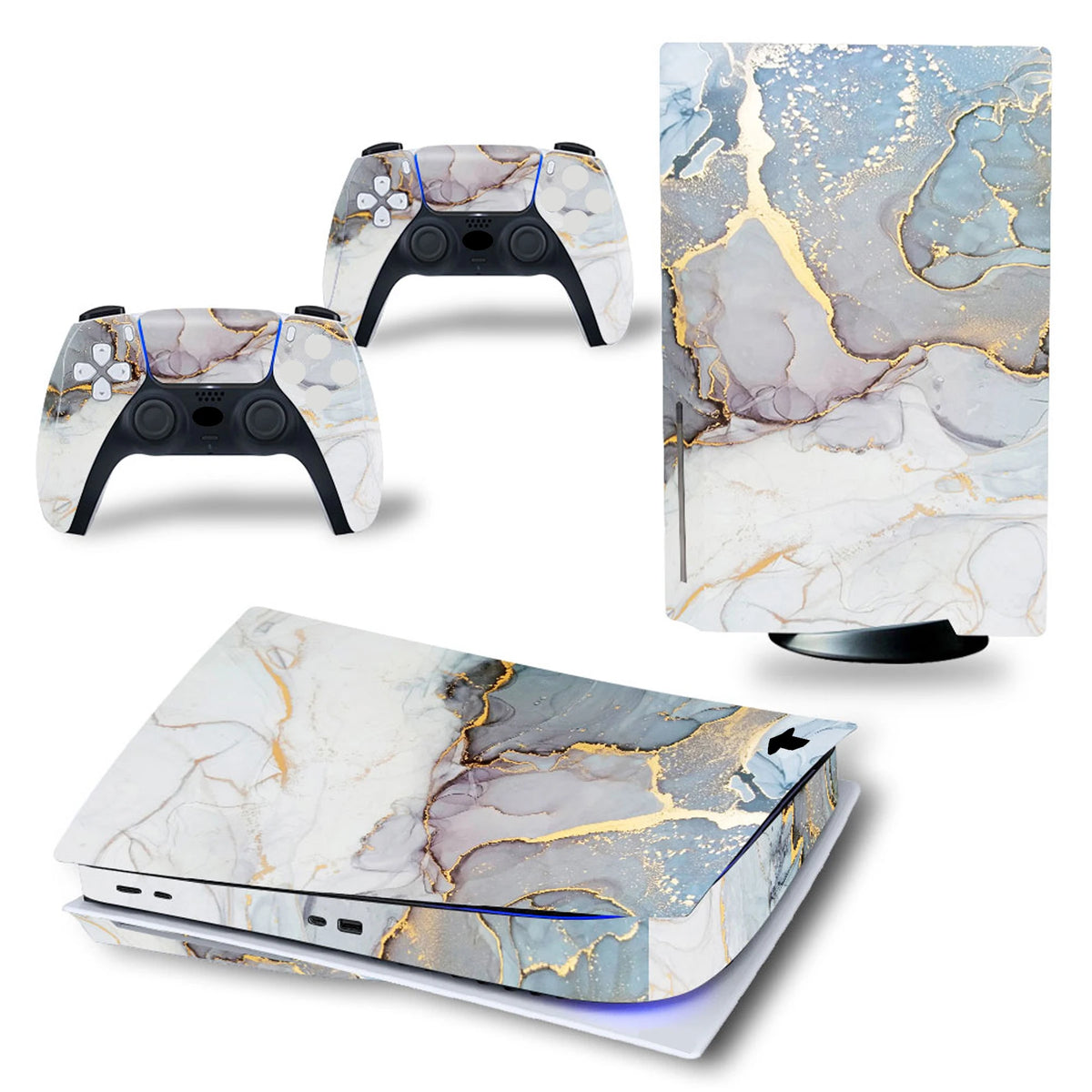 Vinilo para PS5 con lector, diseño Sea Waves