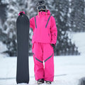 Nuevo Conjunto de Traje de Esquí para Hombre y Mujer 2026, Chaqueta y Pantalones de Esquí Impermeables y Resistentes al Viento, Ropa de Nieve