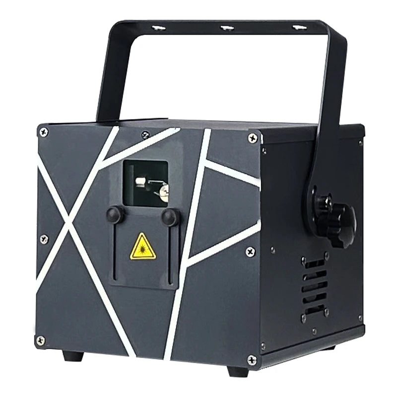 Proyector láser RGB de 5W, 3W, 4W, 6W, control por aplicación móvil Bluetooth, DMX, iluminación de escenario para discoteca, DJ, bar, fiestas, bodas y espectáculos de danza