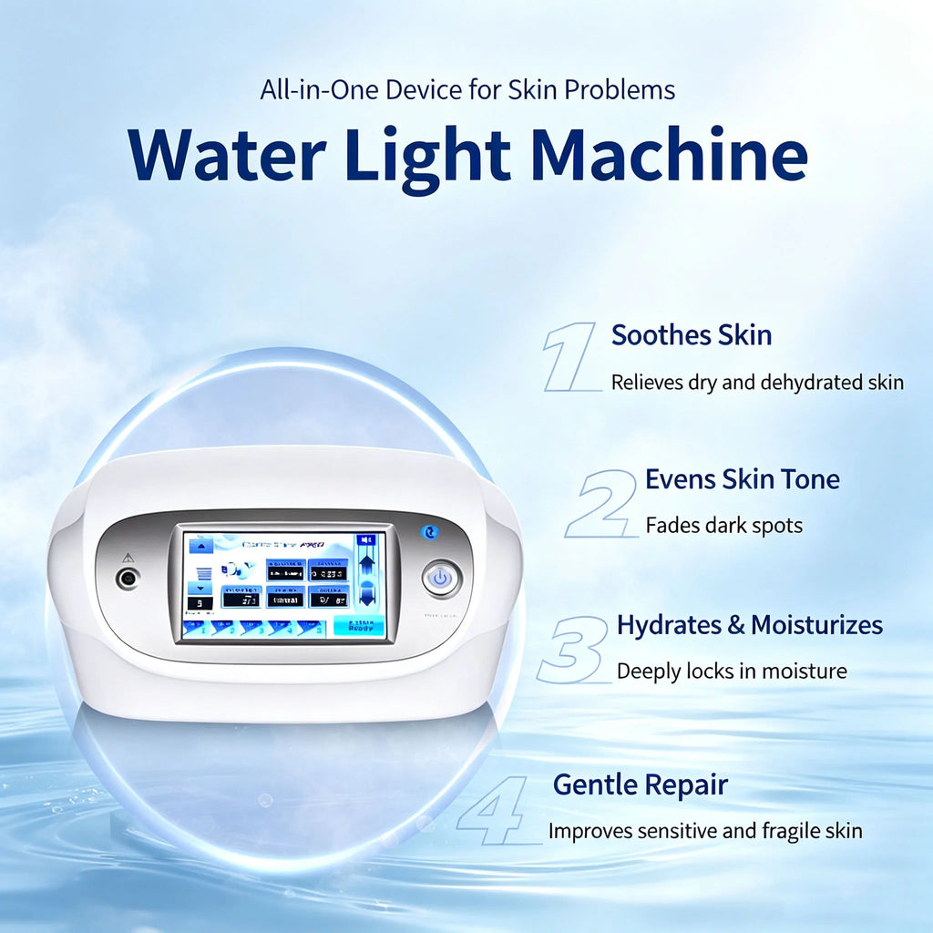 La Máquina de Luz de Agua Demasa de Tercera y Cuarta Generación es Totalmente Automática para Hidratar y Suavizar la Piel