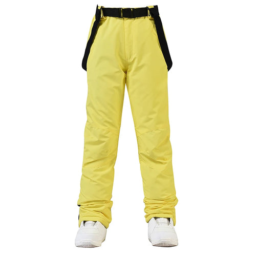 Baberos de pantalones de esquí para hombres y mujeres, pantalones de snowboard con pechera, pantalones de nieve con baberos, pantalones de traje de esquí, pantalones con pechera para nieve, pantalones de snowboard, -30