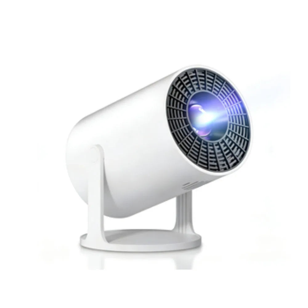 Mini Proyector 4K con Decodificación Nativa 1080P y Proyección de Tiro Corto, Compatible con 270 °   Rotación y compatibilidad con portátiles, inteligentes