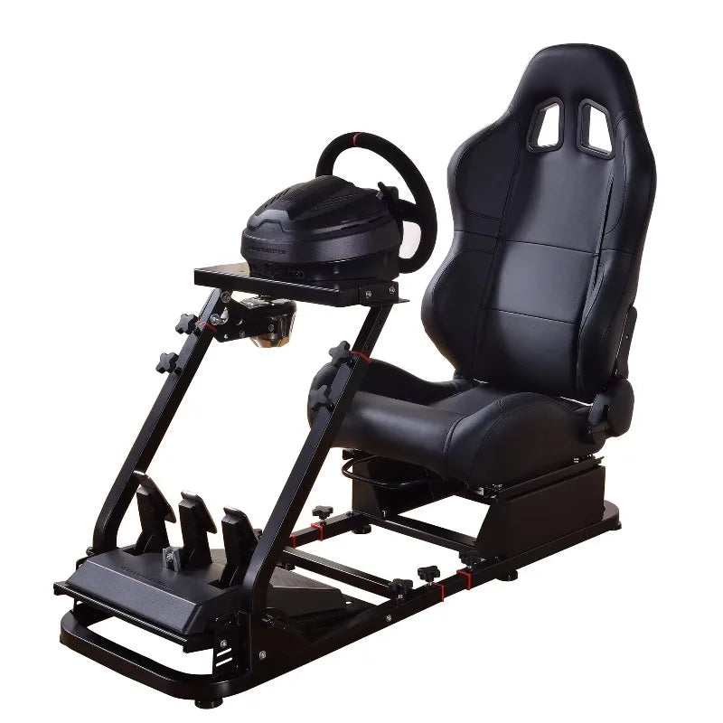 Asiento para juego de carreras con soporte para volante analógico en PS5