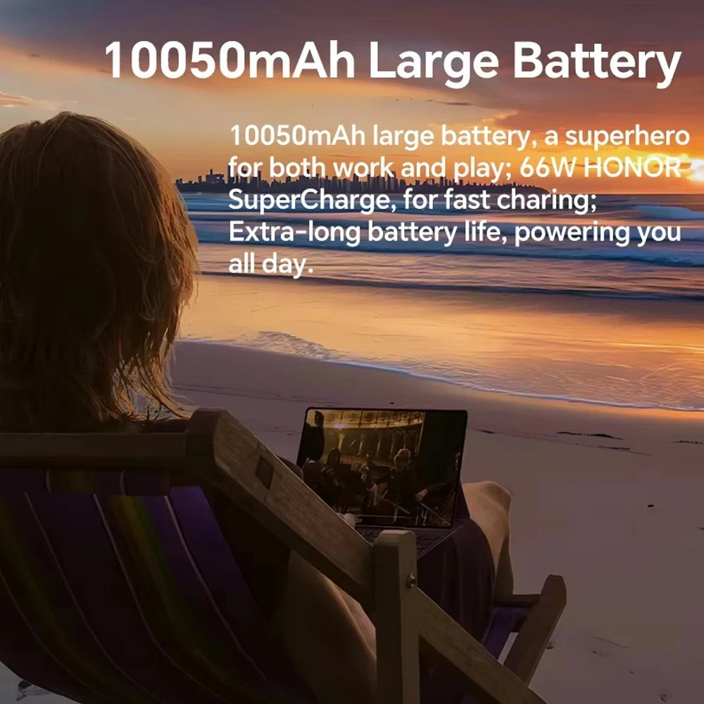 Tablet HONOR MagicPad 2, versión europea, batería de 10050 mAh, tablet Android, pantalla OLED de 12.3 pulgadas, Snapdragon 8s Gen 3, cámara trasera de 13 MP