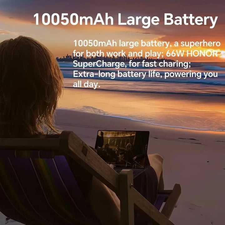 Tablet HONOR MagicPad 2, versión europea, batería de 10050 mAh, tablet Android, pantalla OLED de 12.3 pulgadas, Snapdragon 8s Gen 3, cámara trasera de 13 MP