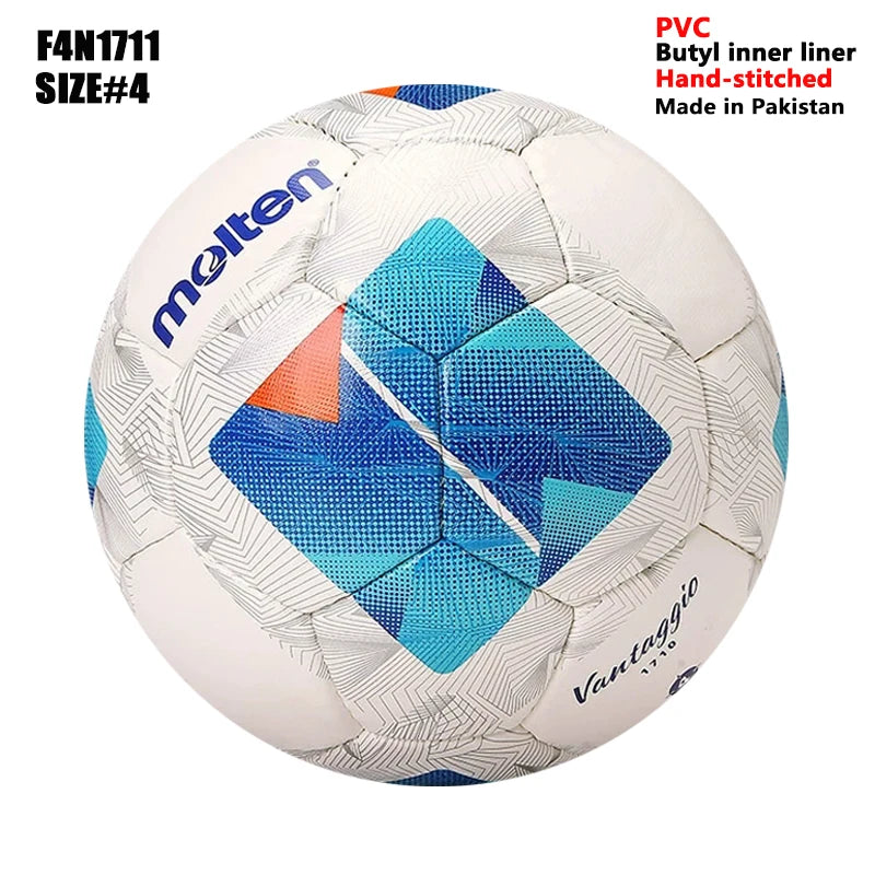 Balones de Fútbol Molten 2027, Tamaño Estándar 5 y 4, Alta Calidad, para Césped Artificial, Deportes de Equipo, Partidos, Entrenamiento, Fútbol