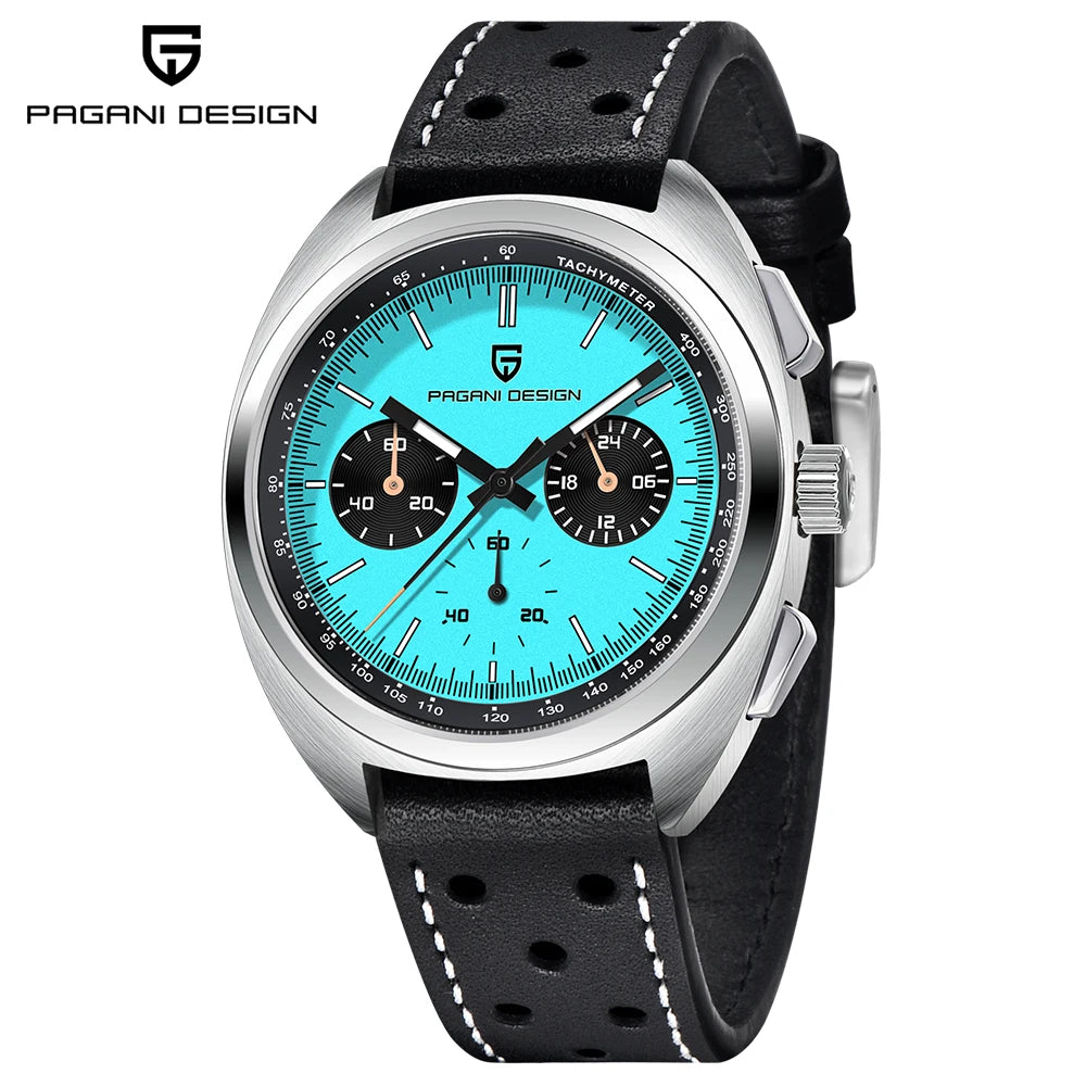 PAGANI DESIGN 2026 New Men's Watches Luxury Quartz Wrist Watch For Men Sapphire Speed Chronograph Retro Dial Clock Reloj Hombre