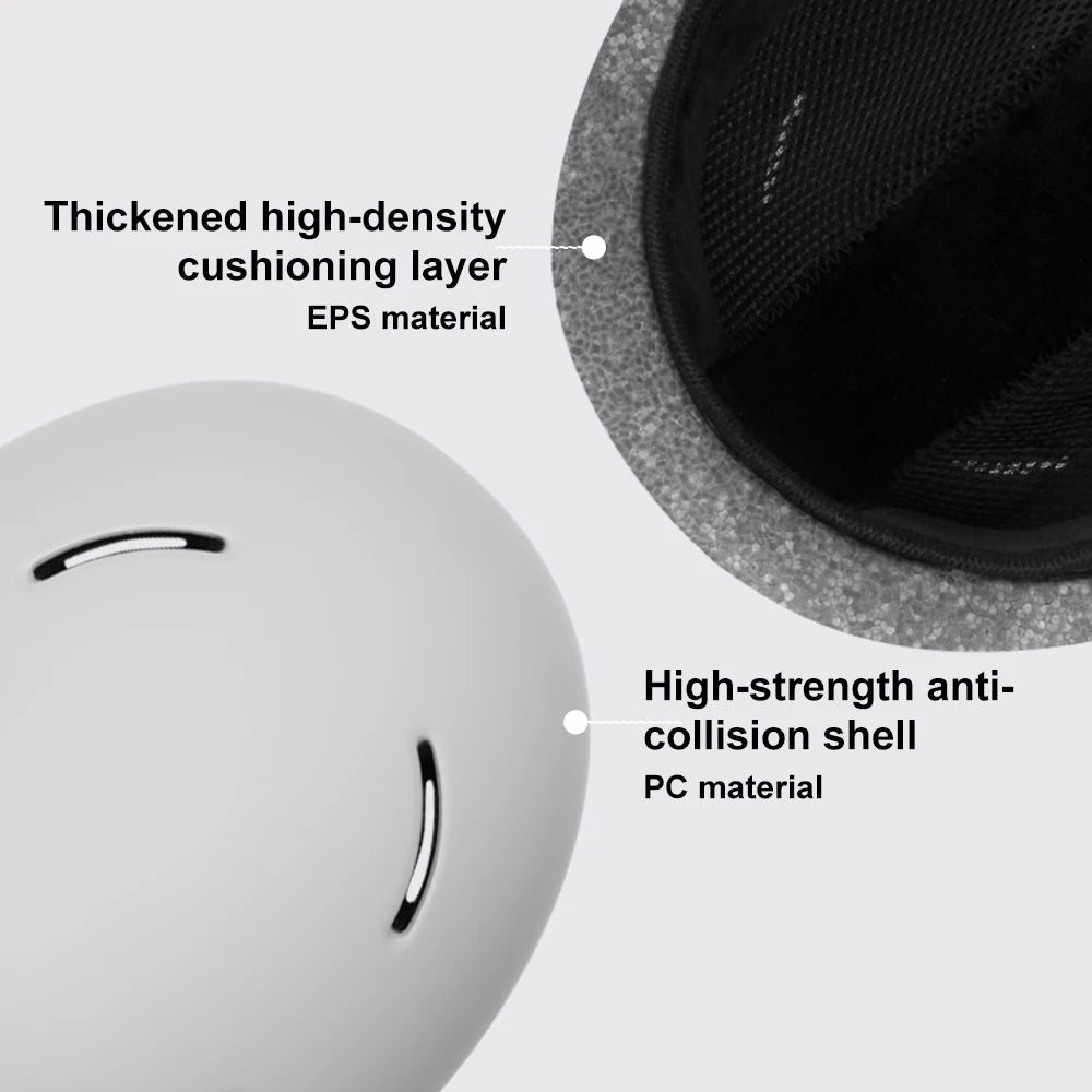 Casco de Esquí SKIFREE-S2 Zhufeng, Carcasa de PC Ligera, Almohadilla EPS, Ajuste 3D Regulable, Ajuste Asiático, Almohadillas de Oído Removibles