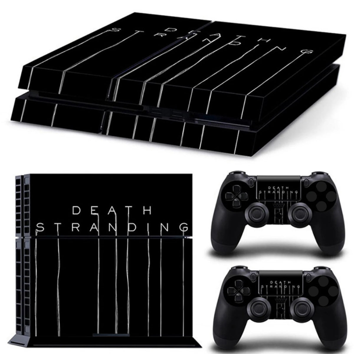 Adhesivo de vinilo protector para consola y mando PS4, accesorios de juego