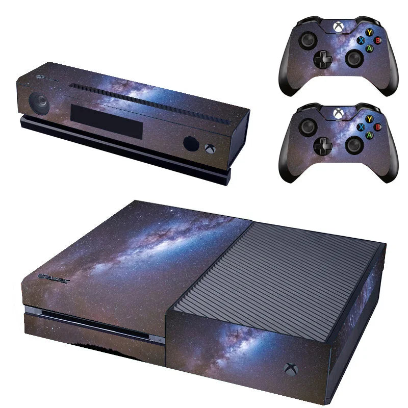 Pegatina de piel para consola de juegos Xbox One, funda protectora de vinilo, funda para mando de Xbox One, accesorios para mando