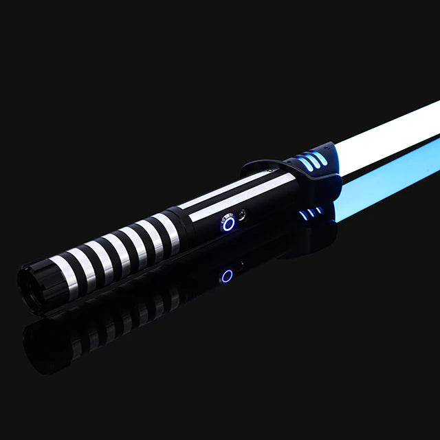 Darksaber RGB 16 Color Metal Handle Lightsaber Toy Aluminum Handle sword With Hitting Sound Effect FX Duel Lightsaber
