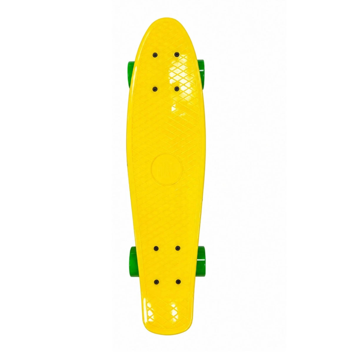 Mini patineta de 22 pulgadas, ligera, con forma acuática, plataforma de plástico PP, ideal para principiantes.