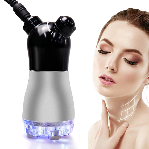 Máquina de Belleza con Microcorriente, RF, LED y Fotones  Masajeador de Electroporación Gratuito para Rejuvenecimiento, Reafirmación y Lifting Facial y de la Piel