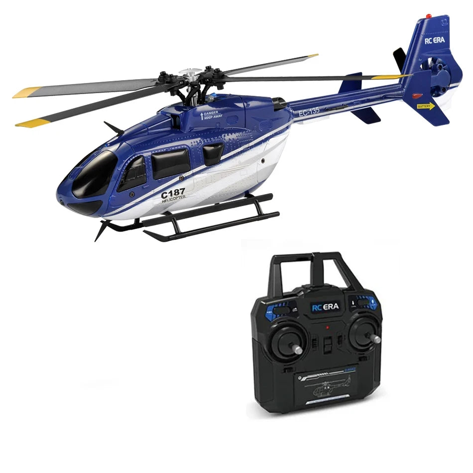 RC ERA C187 EC135 escala 4CH RC helicóptero giroscopio estabilización mantenimiento de altitud 2,4G modelo de avión de Control remoto