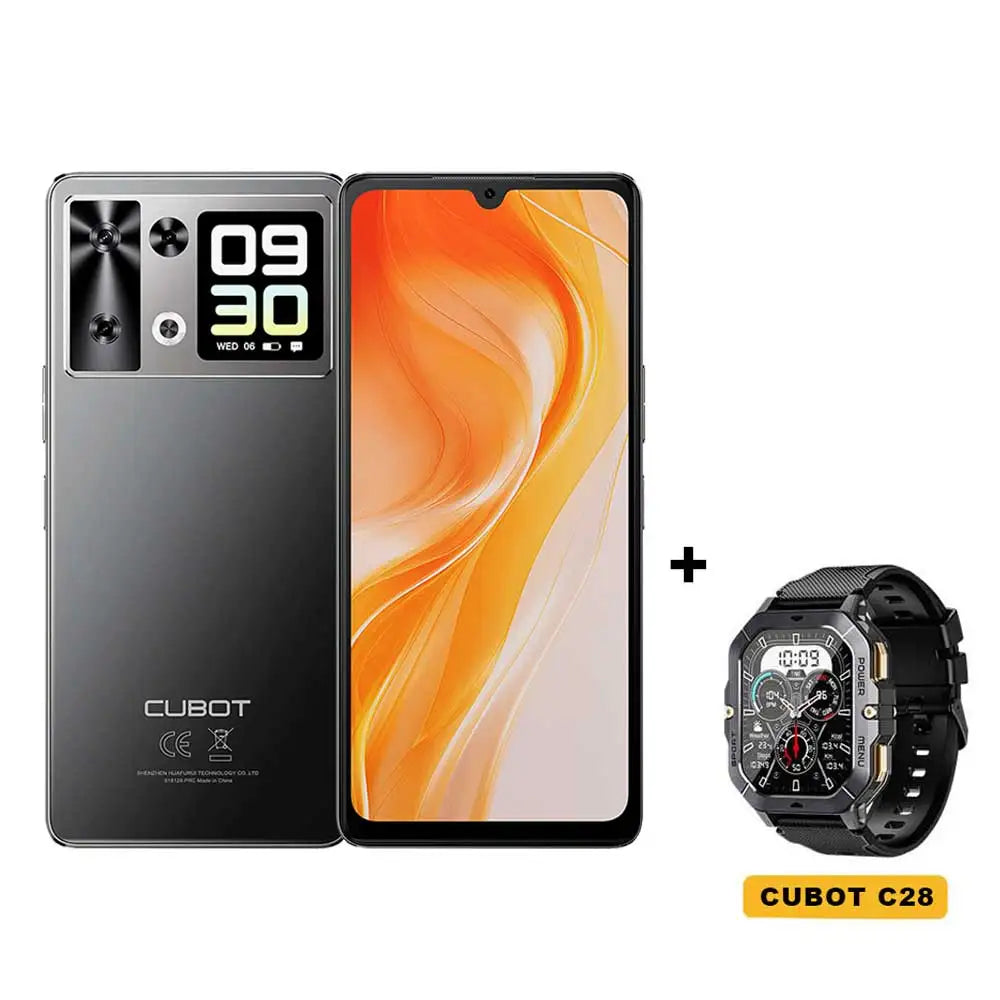 Smartphone Android Cubot P90, G100 Octa-core, 2.2GHz, altavoces duales, 24GB+256GB, pantalla de 6.88" a 120Hz, 64MP, 5100mAh, NFC, teléfono 4G