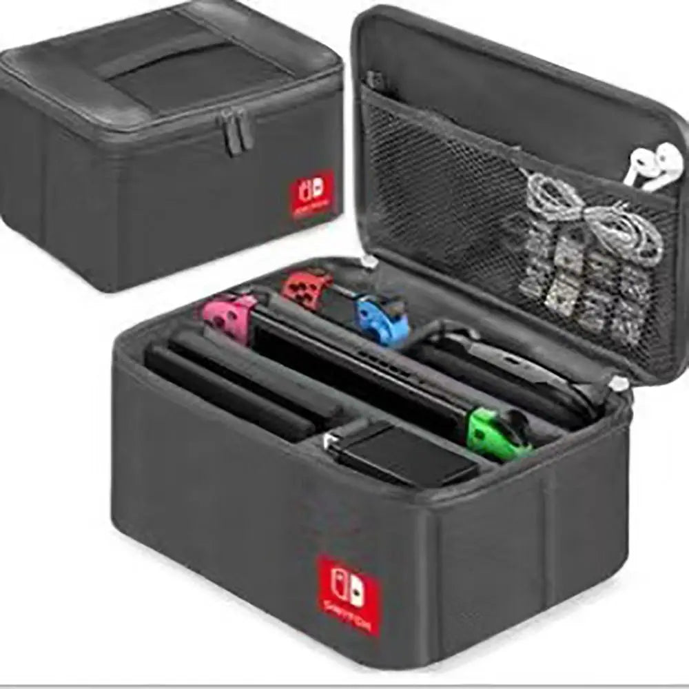 Funda protectora de transporte grande para Nintendo Switch OLED Console Pro controlador bolsa de almacenamiento de viaje funda para accesorios de interruptor