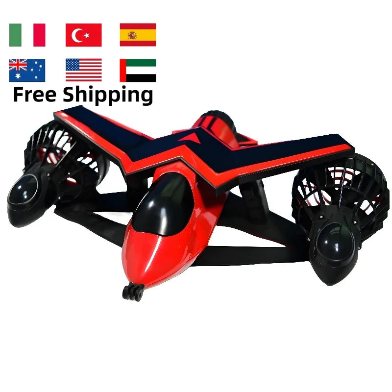 USAUTurkeyBRAEITA-patinete de mar submarino eléctrico inteligente, 500W de potencia, para deportes acuáticos y buceo, envío gratis