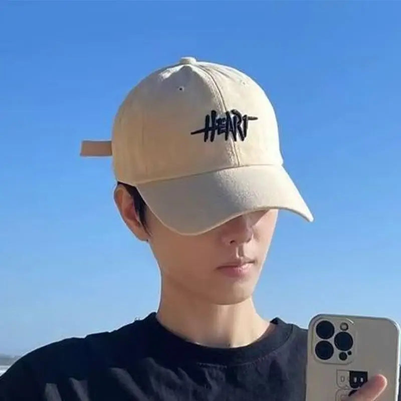 Gorra de béisbol bordada y lavada para hombre y mujer, con protección UV, gorra de sol ajustable para verano.