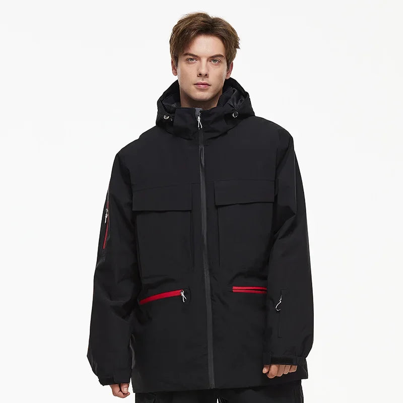 Nueva Ropa Térmica de Esquí para Hombre y Mujer, Temporada de Nieve 24-25, Ropa de Esquí y Snowboard Impermeable, Cortavientos y Cálida para Exteriores
