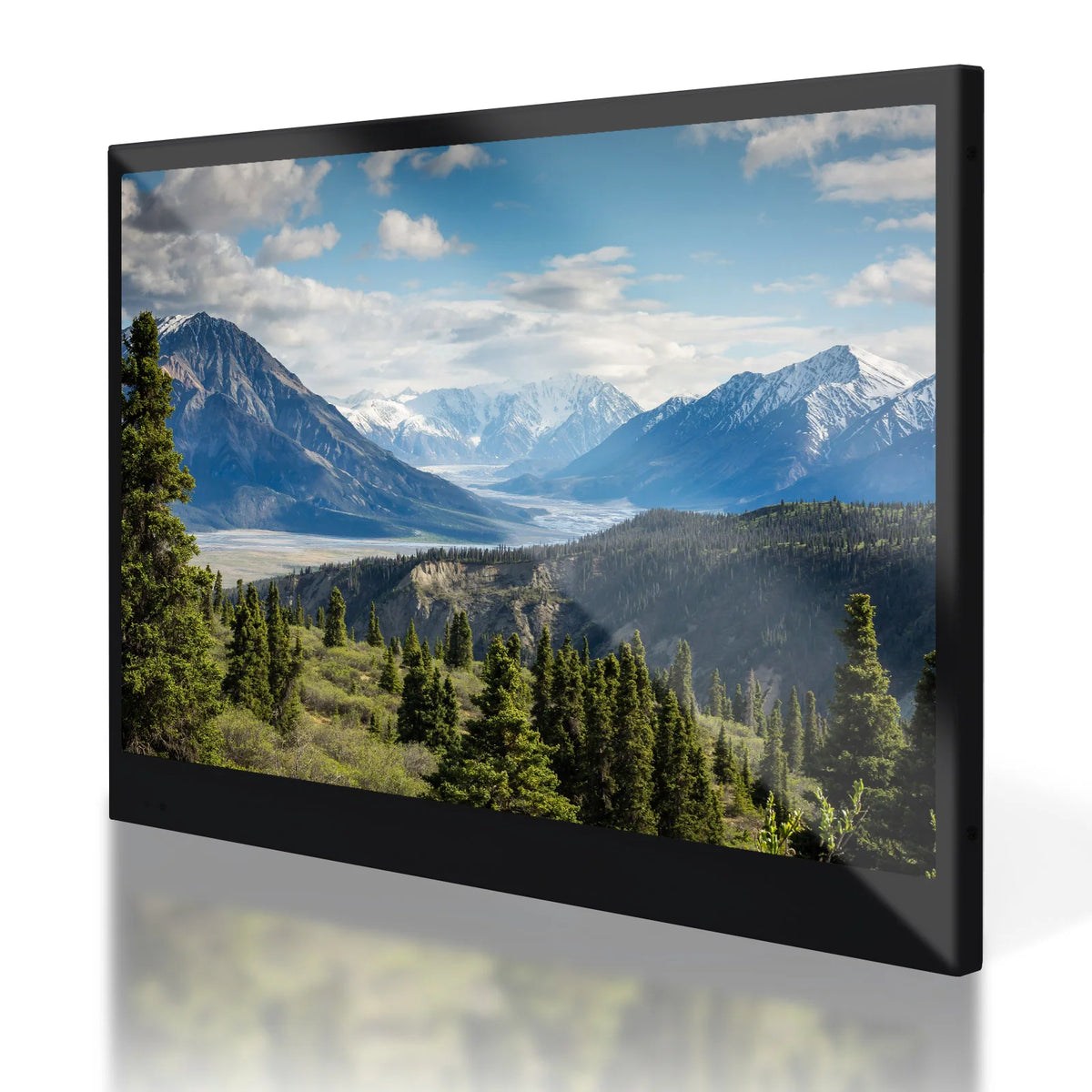 Televisor inteligente impermeable Souria de 27 pulgadas, color negro, IP65, para baño, sistema Android, Bluetooth, WiFi, para cocina, SPA, hotel, sintonizador DTV